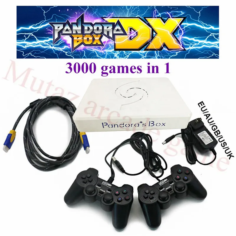 2players usb controller joypad set wireless 3000 in 1 pandora game dx wired gamepad set