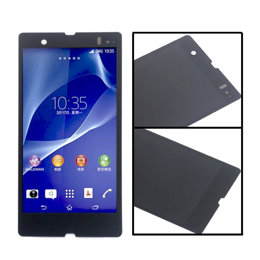 ЖК дисплей для Sony Xperia Z L36H дигитайзер стеклянная панель в сборе C6603 C6602 экран