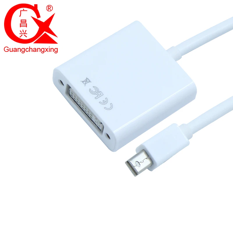 Переходник Mini DP DVI с двумя звеньями Thunderbolt мини порт дисплея на переходник для Apple
