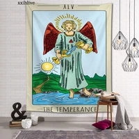 customized tarot hanging fabric background wall covering home decoration blanket tapestry bedroomliving room wall decor