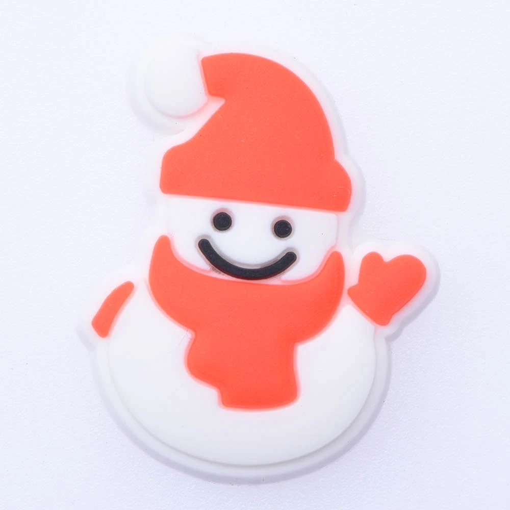 

1pcs Soft PVC Shoe Charms Christmas Croc Accessories Decorations Clogs Buckle for Croc Shoes Charm for Christmas Gift