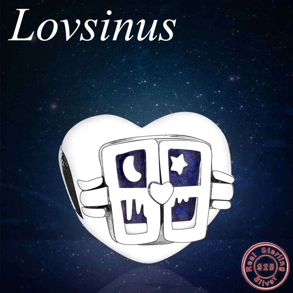 Подходит для оригинальных европейских шармов браслетов из настоящего 925 пробы