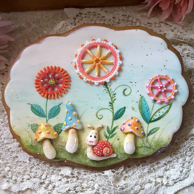 FILBAKE паровой двигатель Шестерни узоры силиконовые формы часы гель пресс для