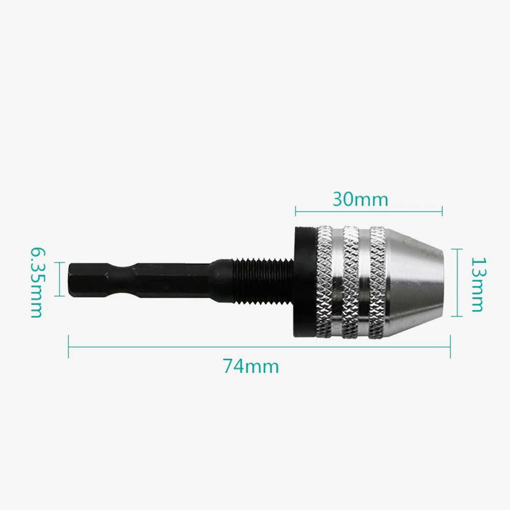 

Electric Grinder Drill Chuck Quick Change Drill Chuck 1Pcs Aluminium Alloy