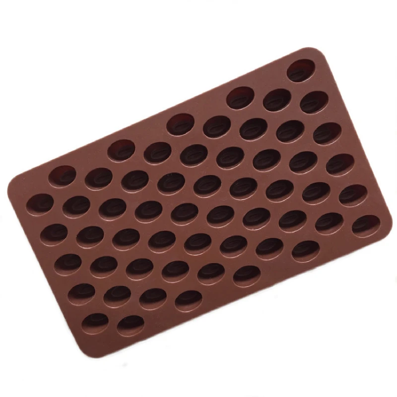 1 шт. мини форма кофейных зерен силиконовая для шоколада льда конфет инструменты