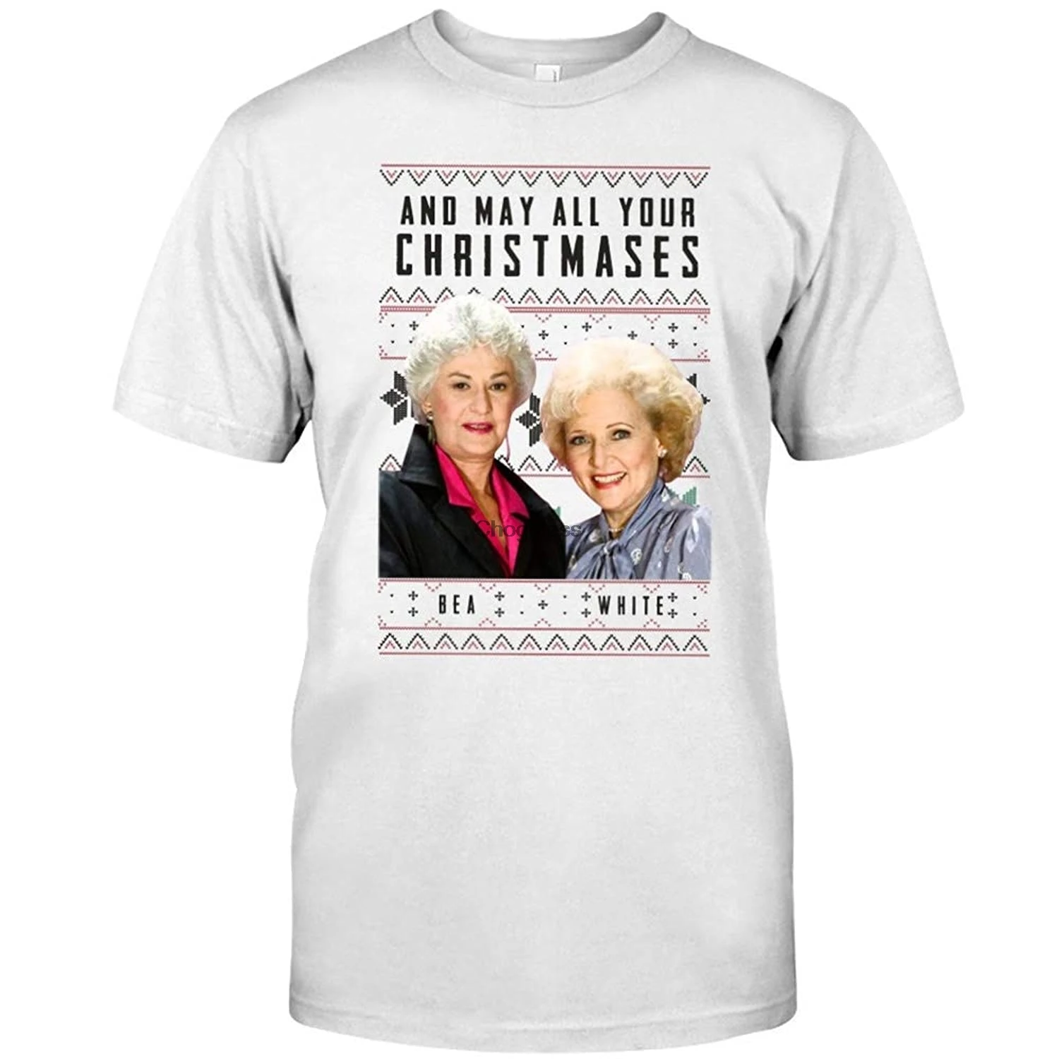 # Золотая девочка из фильма Bea White and May All Your Christmas забавный подарок для мужчин