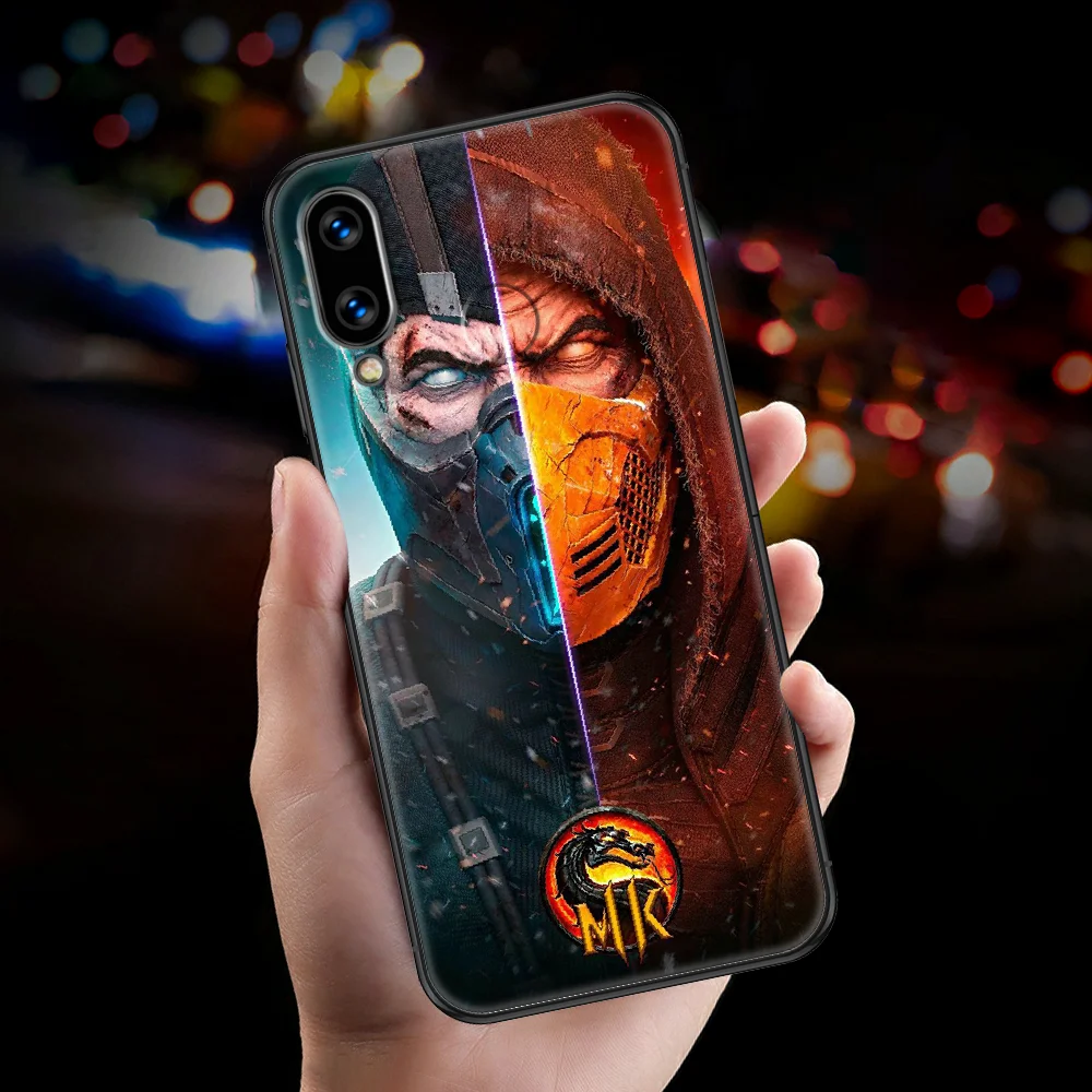 Hot Scorpion Mortal Kombat Phone case For Huawei Honor 6 7 8 9 10 10i 20 A C X Lite Pro Play black luxury funda tpu cover | Мобильные