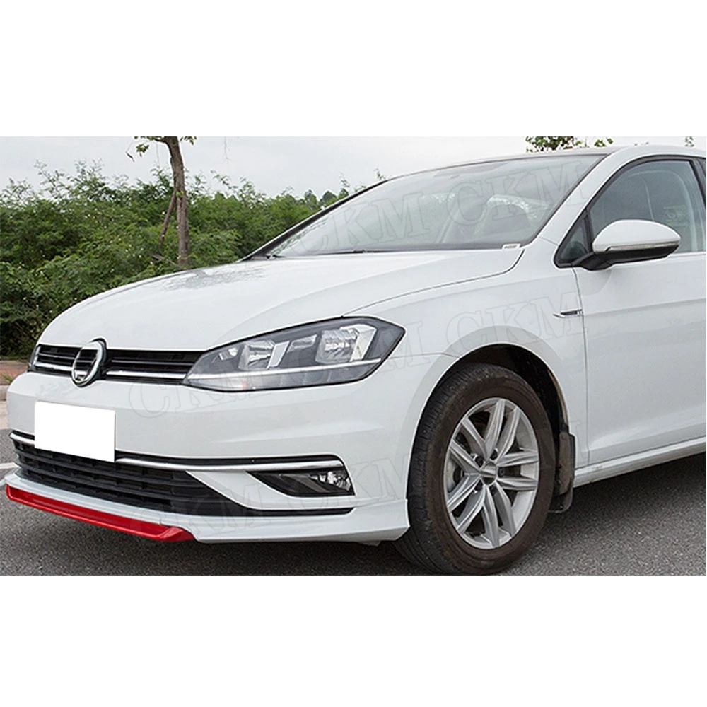Передний спойлер для VW Golf 7 5 Standard 2018 2019 не GTI ABS разветвители фартуки