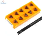 Резьбонарезной держатель SNR0008K11 SNR0010 SNR0012 SNR0013 SNR0016Q11, 10 шт., твердосплавные лезвия 11ER AG60 VP15TF 11IR AG55