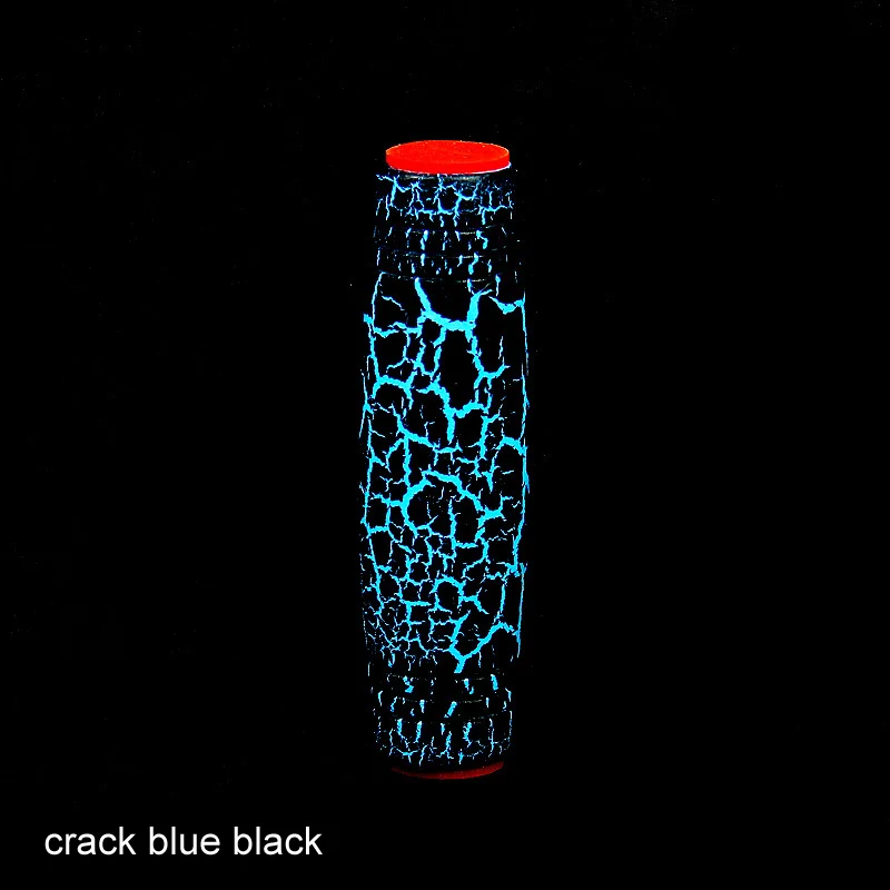 crack blue black Деревянный Непоседа смешной ручной Спиннер снятие стресса флип-палка ручной декомпрессии концентрат игрушка японская Скалка палка игрушка - Цвет: crack blue black
