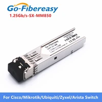 gigabit fiber optic sfp transceiver module 1000base sx mmf 850nm 550m 1 25g sfp module sx for glc sx mm sfp transceiver module