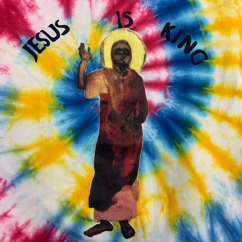 2020ss летняя стильная футболка Kanye West Jesus is King Chicago Limited для мужчин и женщин лучшее