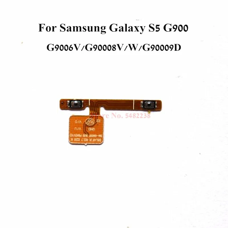 

Оригинал для Samsung GALAXY S5 G900 G9006V/G90008V/W/G90009D громкость аудио +-Боковая кнопка гибкий кабель запасные части