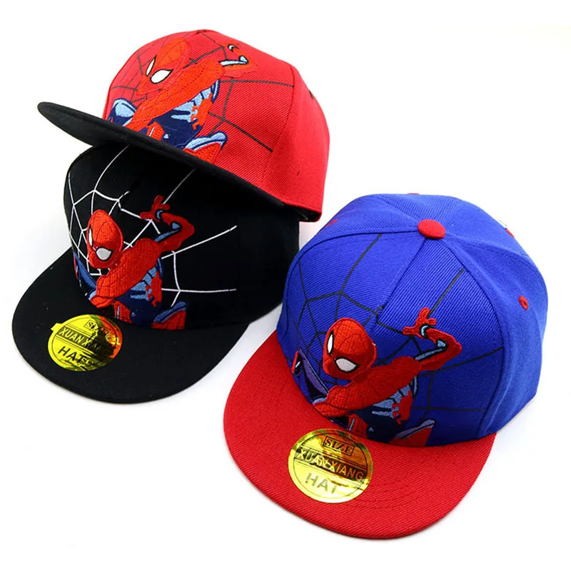 

Children Cartoon Animation Baseball Cap Adjustable Hip Hop Hat Sports Sunshade Breathable Outdoor Sunscreen Boys Baseball Caps