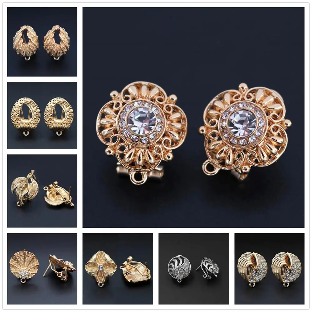 Женские серьги кисточки с соединителем 1 пара|Ювелирная фурнитура и компоненты| |