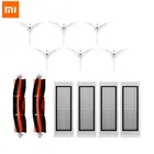 Набор аксессуаров для пылесоса XIAOMI, боковая щетка, HEPA фильтр, основная щетка, подходит для Roborock S50, 12 шт.