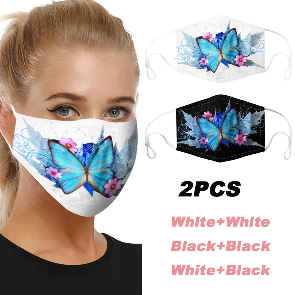 Маска Защитная из нетканого материала 2 шт.|Женские маски| |