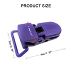 Jlong Детские зажимы для соски, твердые пластиковые зажимы для соски-пустышки, держатель для соски-пустышки для младенцев, разноцветные зажимы для игрушек