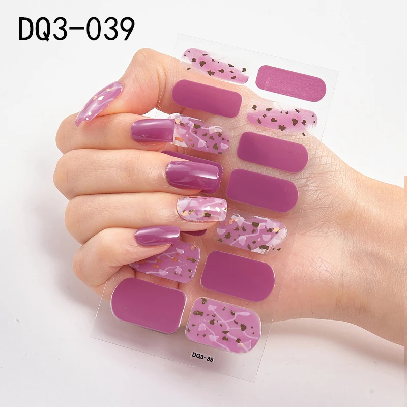 

10pcs/set Mix Glitter Designs Water Transfer Slider Wraps Glitter Powder Nail Sticker Decal Salon Decorations for Beauty