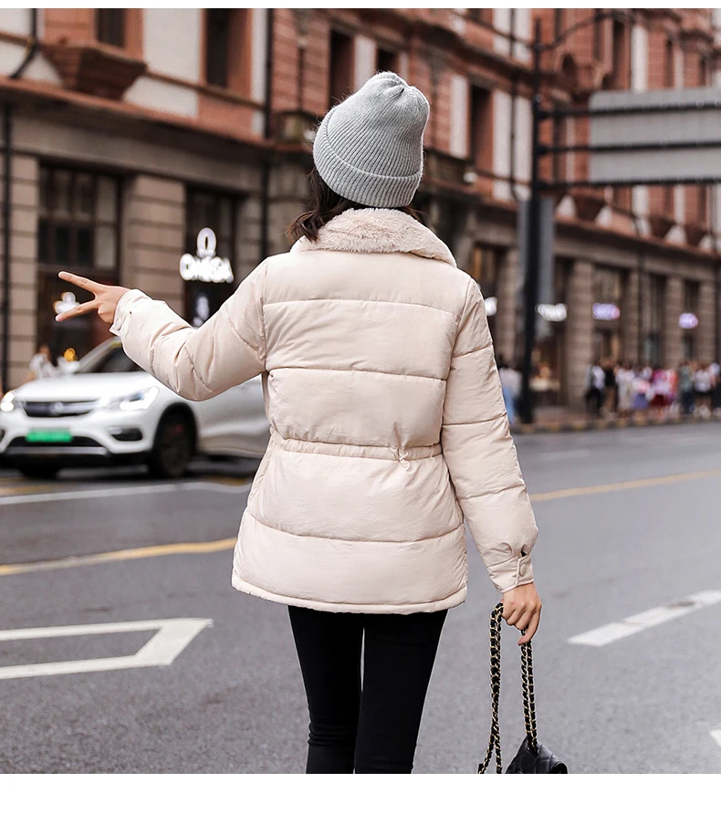 Осенне зимние женские хлопковые парки куртки пальто куртка с длинным рукавом