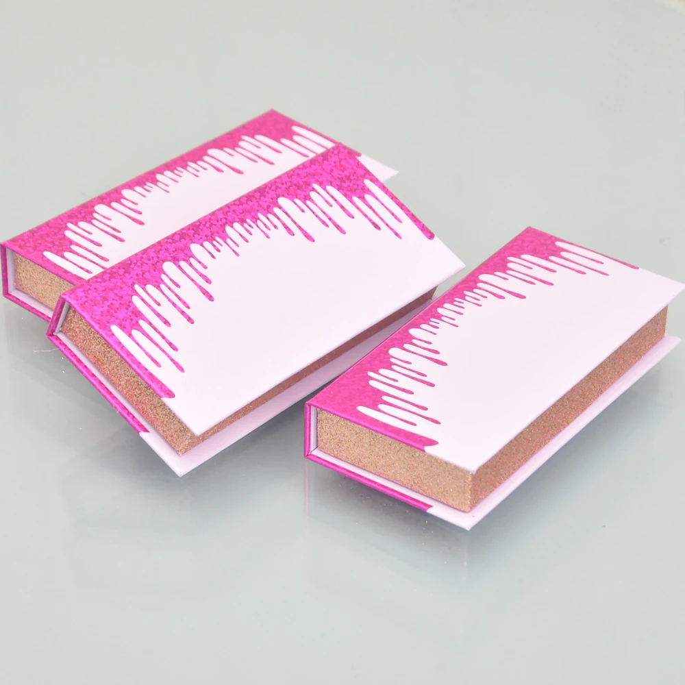 

Wholesale Lash Boxes Packaging Eyelashes Box Package Faux Cils Magnetic Eyelashes 25mm Mink Lashes Makeup Glitter Cases Vendors