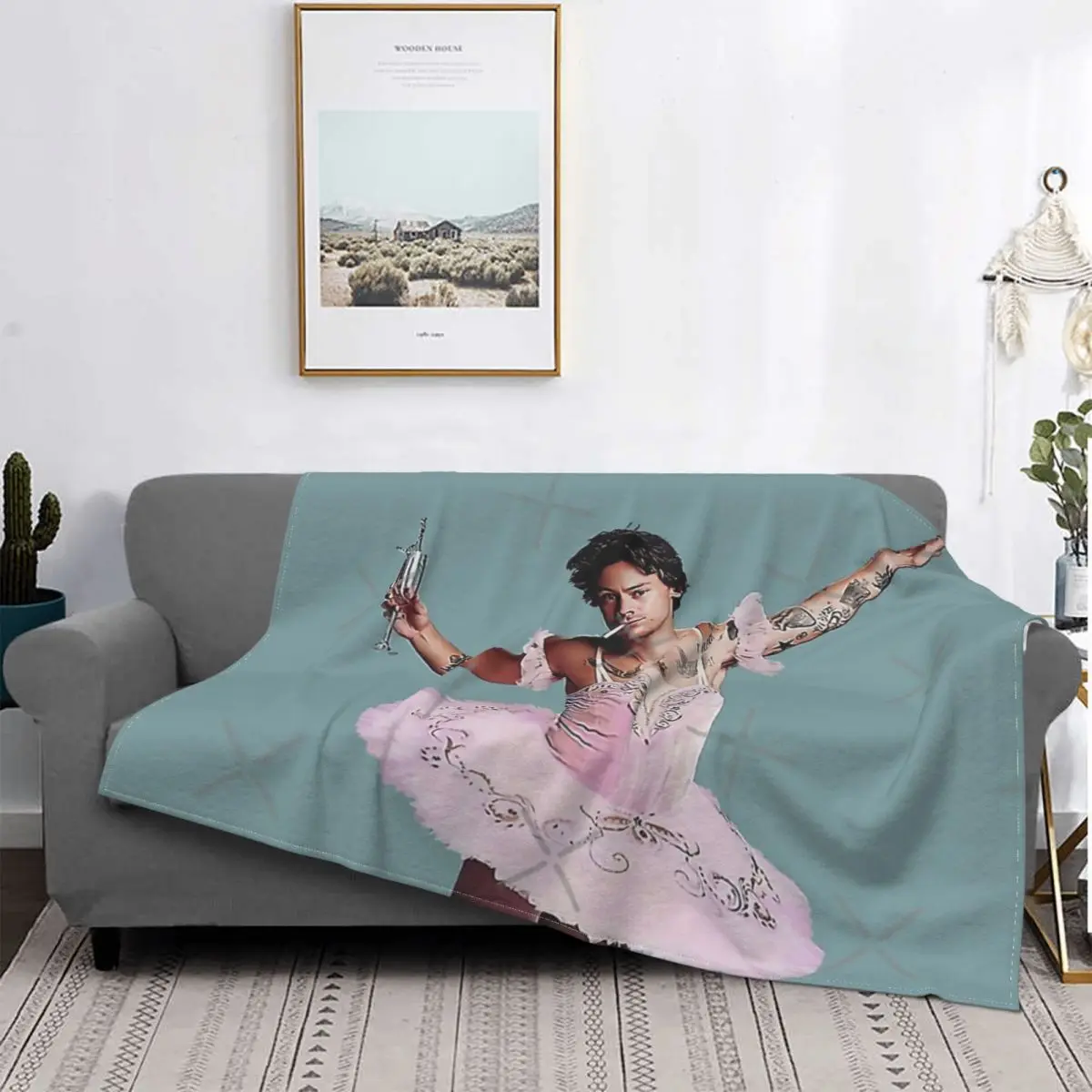 

Harry Dances Blanket Bedspread Bed Plaid Cover Bedspread 90 Sofa Blankets Children'S Cover