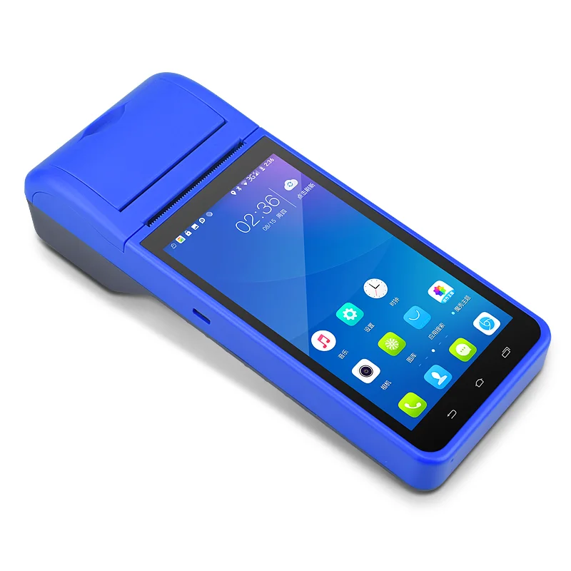 Чековый терминал POS-6000 Android 8 1 портативный чековый принтер платежная система pda |