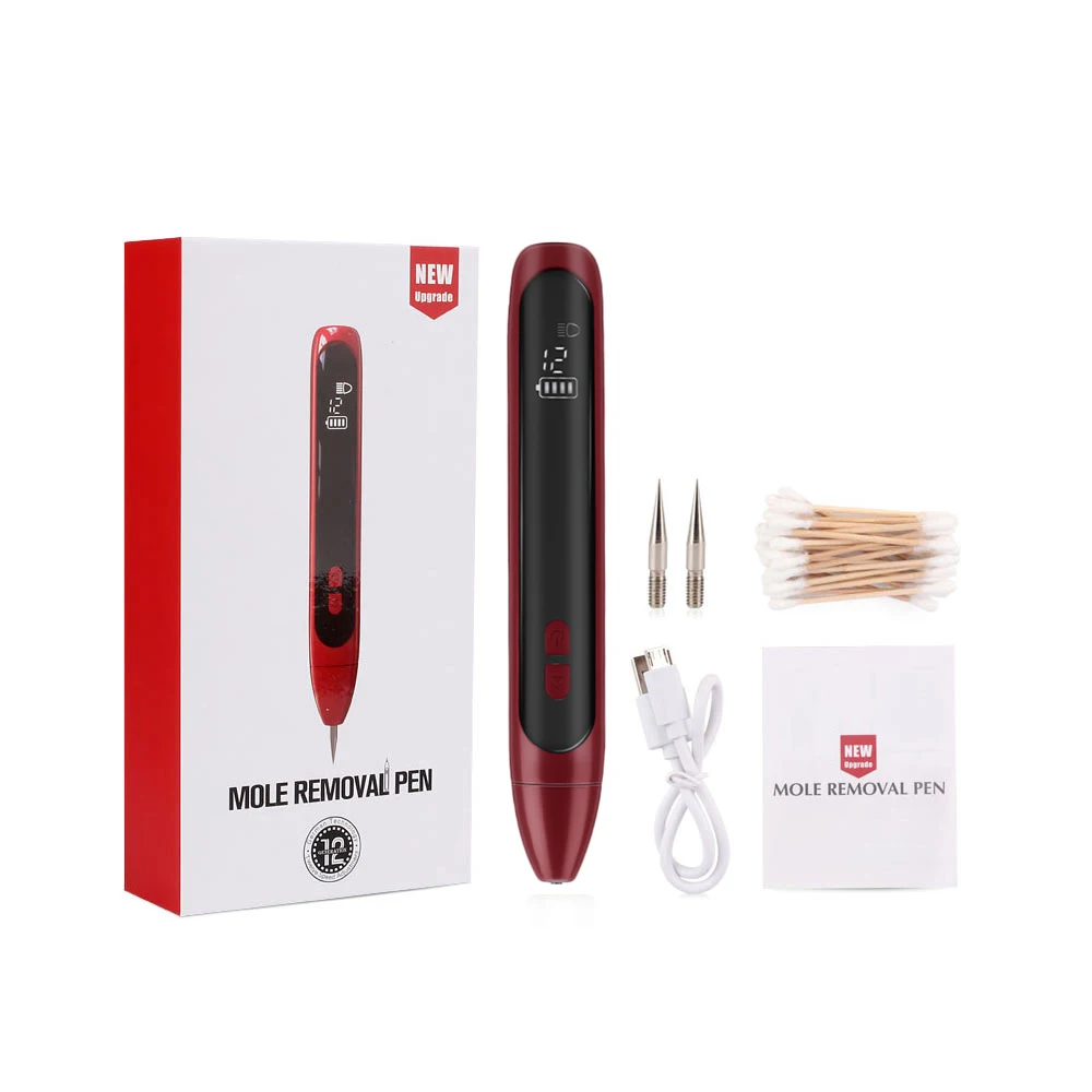 Лазерная плазменная ручка для удаления веснушек с ЖК-дисплеем 12 уровней | Красота