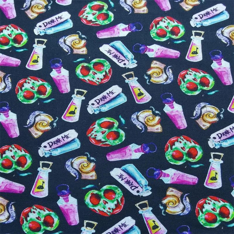 Бутылка для напитков и принтом в виде Клубнички 100% из хлопчатобумажной ткани