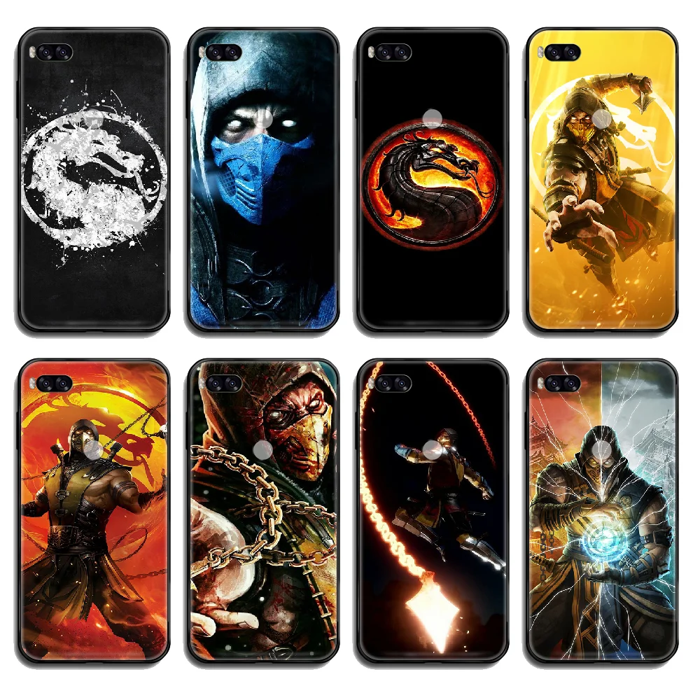 Хит чехол для телефона Mortal Kombat корпус Xiaomi Redmi Mi Note 3 5 6 8 9 A1 2 Max3 Mix2 X SE Lite Pro black Etui art