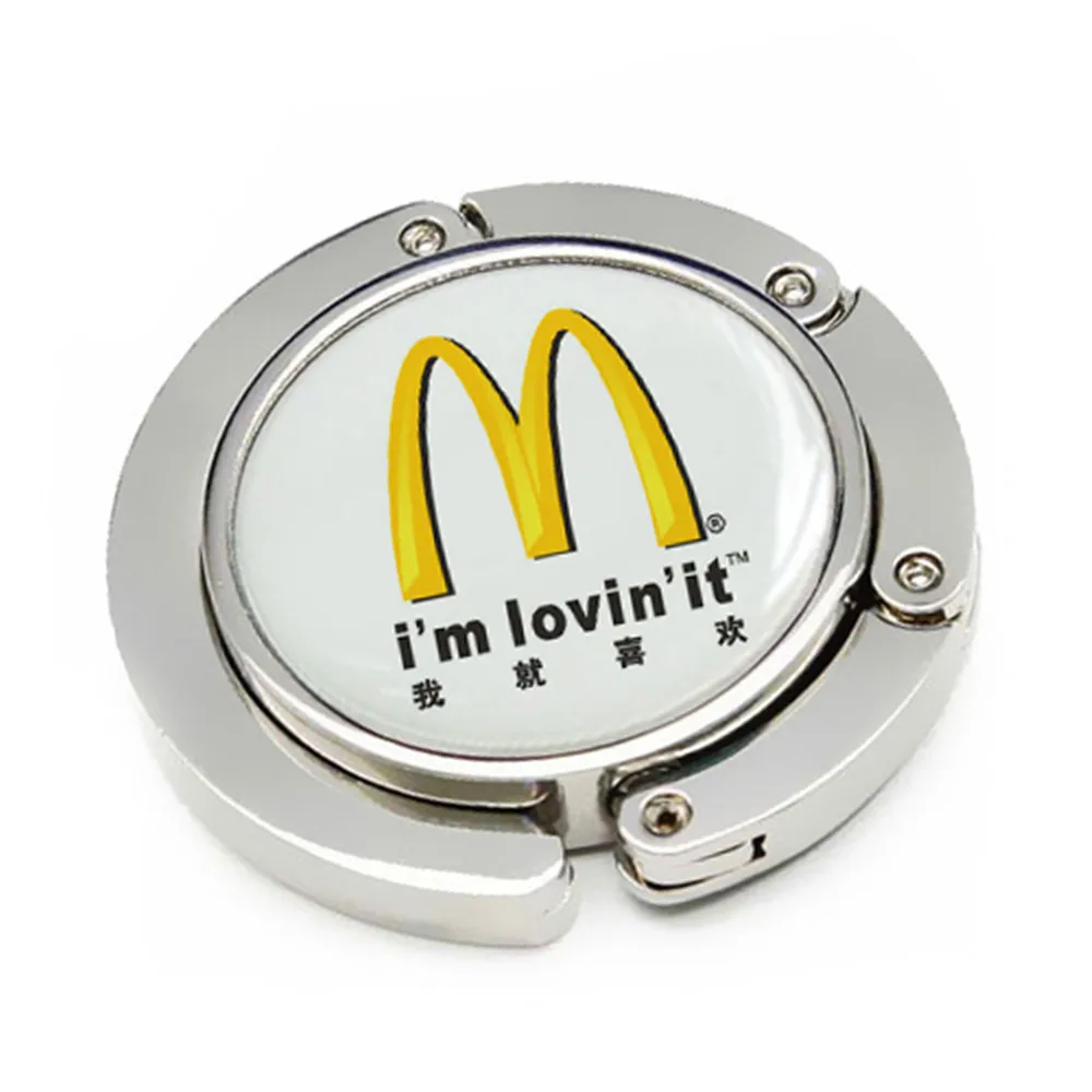 100 шт./лот индивидуальная вешалка для сумок с индивидуальным логотипом