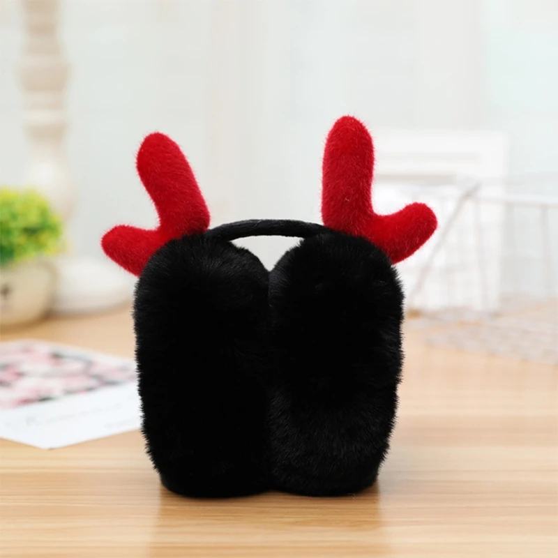 

Fashion Cute Ear Winter Earmuffs For Women Warm Earmuffs Ear Warmers Christmas Gifts For women Girls Soft Plush Cover Ears