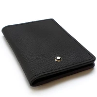 men wallet luxury brand black model genuine leather money business card holder designer pocket purse