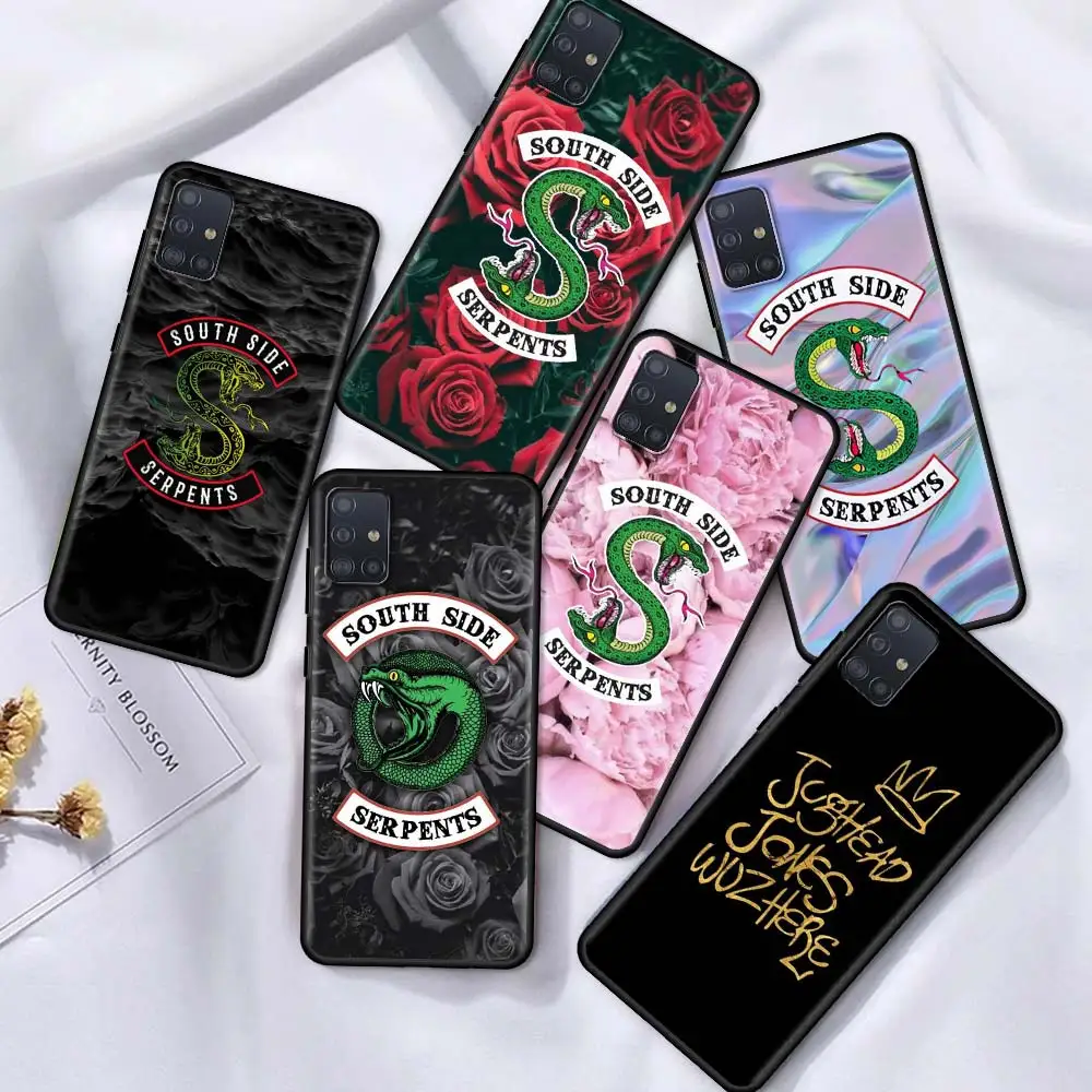 

Phone Case For Samsung Galaxy A51 A71 A21s A31 A41 A11 A01 A91 A42 A12 A52 A72 Soft Cover Coque Riverdale Southside Serpents