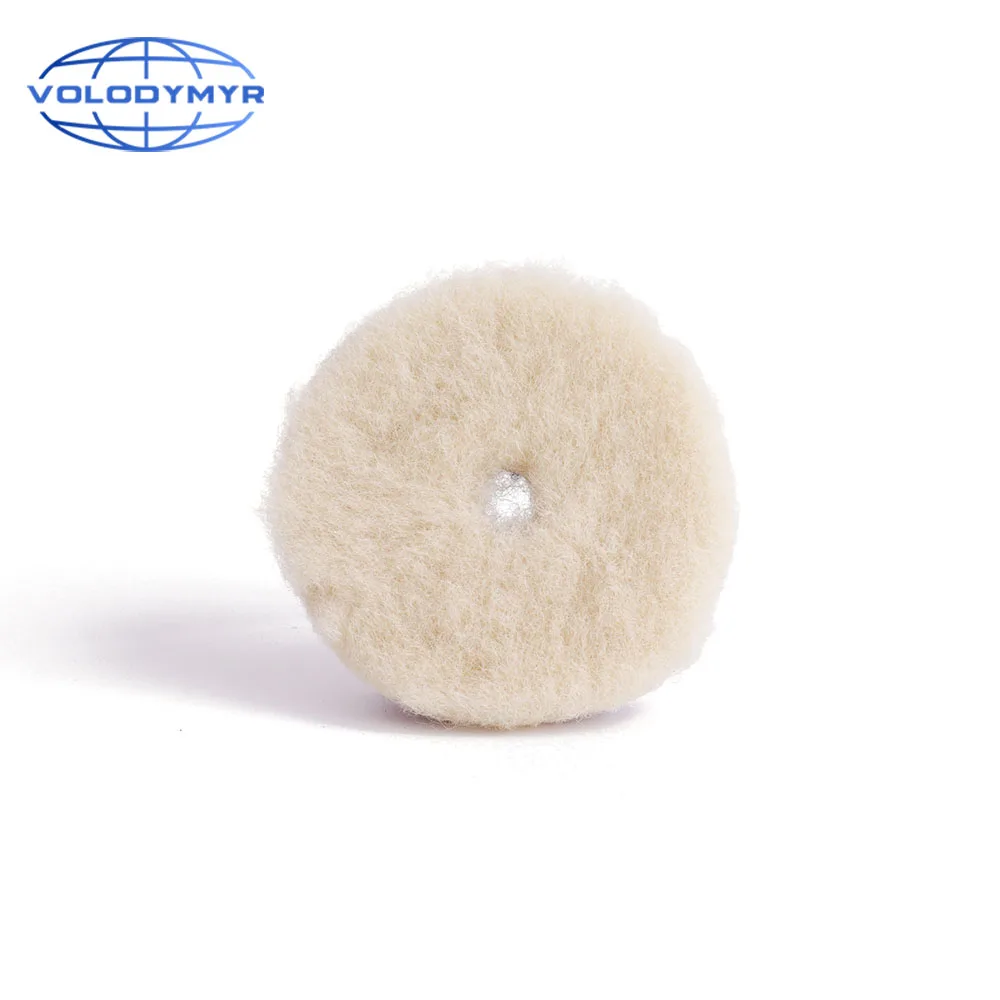 

Polishing Pad Polish Pad for Car Polisher Car Accessories with 3inch Hook and Loop 4inch Wool Working Face