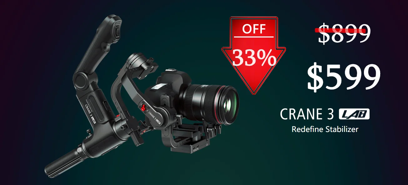 Zhiyun Crane-M2 кран M2 3-осевой ручной шарнирный стабилизатор для камеры GoPro Портативный все в одном Для беззеркальных камер смартфонов экшн-камер