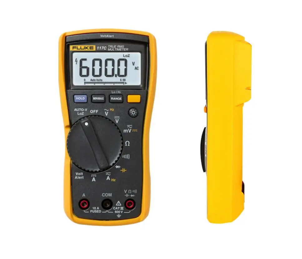 Цифровой мультиметр FLUKE тестер температуры емкость автоматическое/ручное