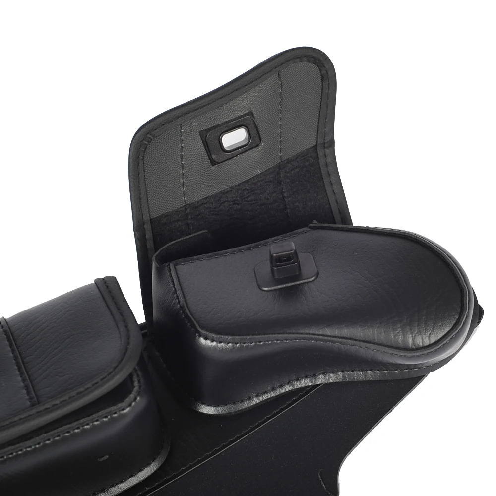 Мотоцикл ветровое стекло сумка седло 3 карман чехол для Harley Davidson Touring 1996-2013 |