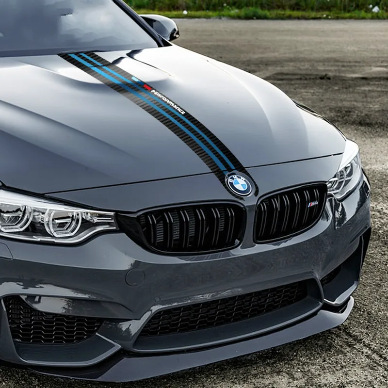 Автомобильный Стайлинг Стикеры s углеродного волокна наклейка на капот