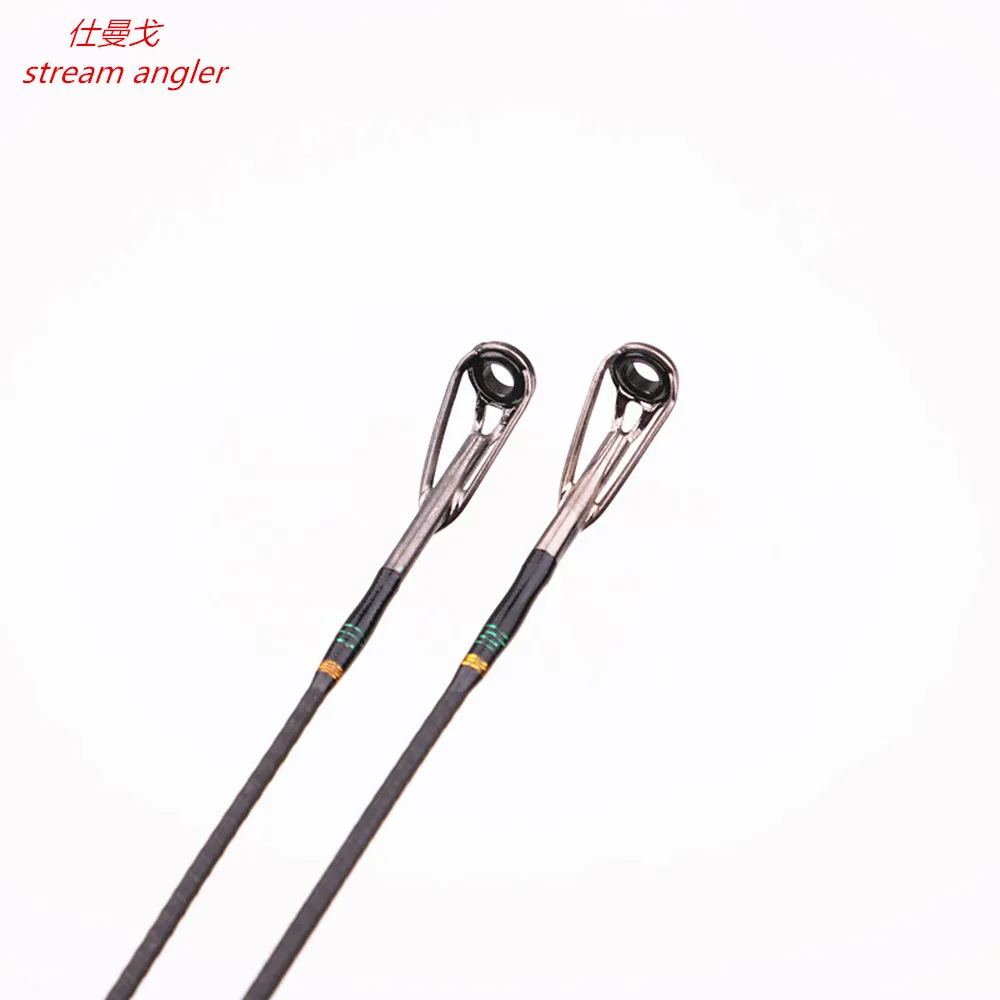602ul 1 8 м Приманка Удочка с двумя наконечниками углеродная удочка для речной