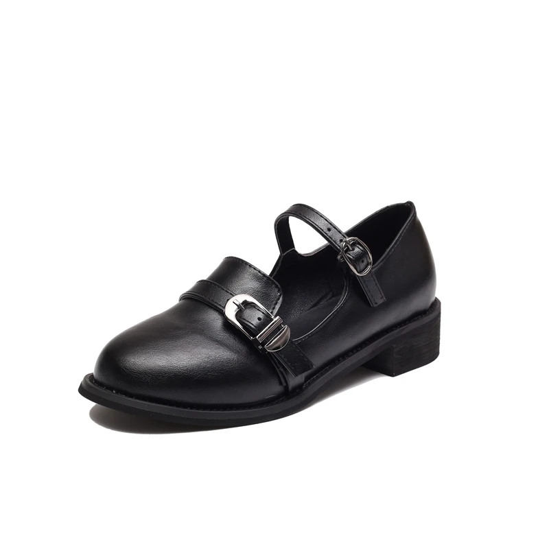 Новинка 2019 японские кожаные туфли для кукол с круглым носком и большим женские на