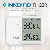 inkbird ith 20r digital hygrometer temperature humidity monitor wireless remote sensor with external probe cabletransmitter