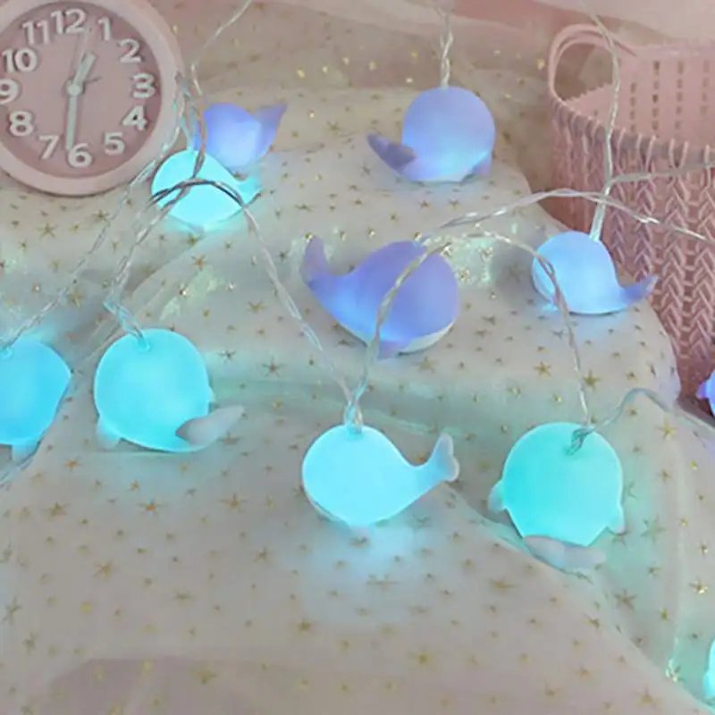 Светодиодный светильник s на батарейках с животными цветной Сказочный для детей