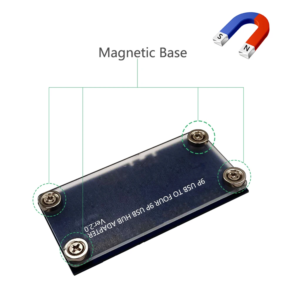 9pin usb коннектор папа от 1 до 4 женск