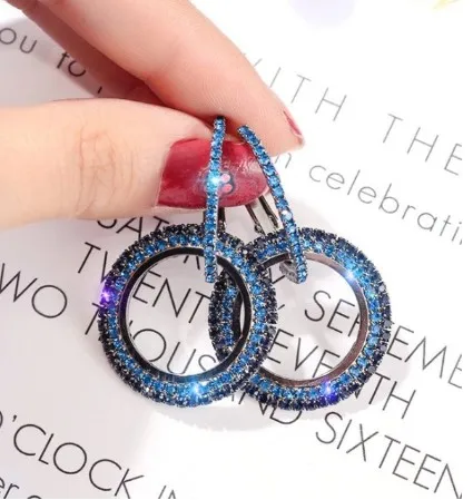 Новый креативный дизайн украшений с элегантным круглым украшением в виде