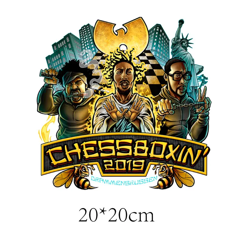 Термоклейкие наклейки на одежду с надписью рок-группы | Дом и сад