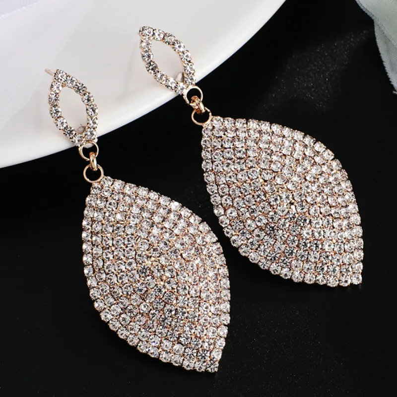 

Trendy Women Diamond Earrings2021 Sweet Earring Jewelry Accessories