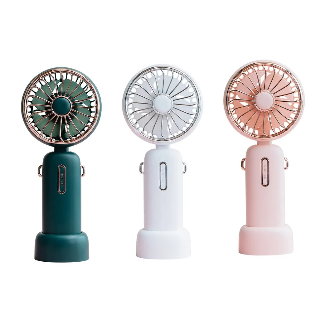 

Mini Fan Portable Handheld USB Rechargeable Fan Appliances Desktop Air Cooler Outdoor Travel Ventilador Silent Cooling Fan