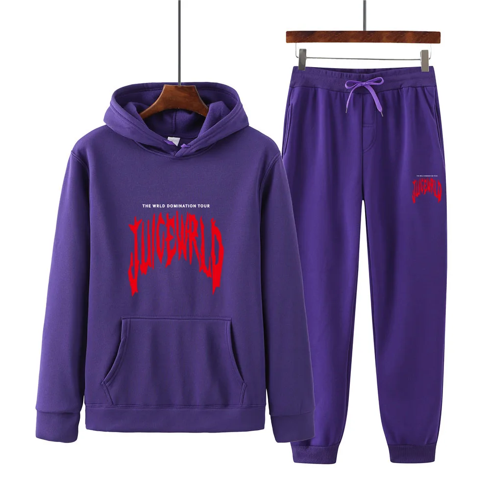

Juice WRLD Hoodies 2021 Fall Winter New Men Women Sweatshirts Hoodie Set Harajuku Hip Hop Casual Hoodie Pullovers Sportswear