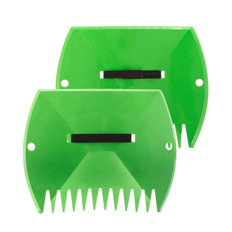 

M6CF Portable Leaf Scoop Hand Rake Garden Tool for Lawns Easy to Shovel Leaves Tool